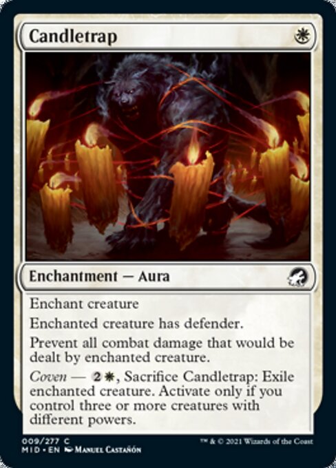 Candletrap (Innistrad: Midnight Hunt) Near Mint Foil