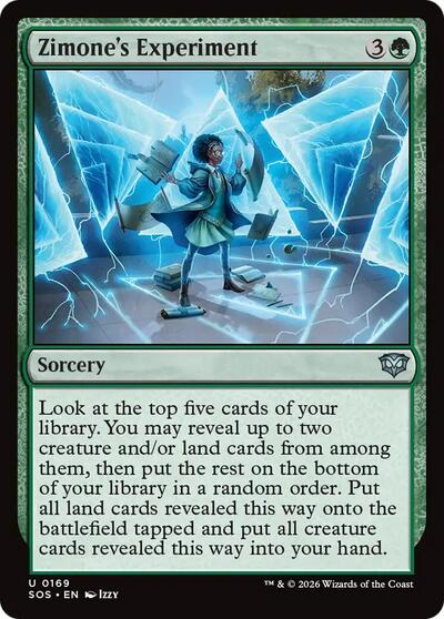 Zimone's Experiment (Secrets of Strixhaven) Near Mint