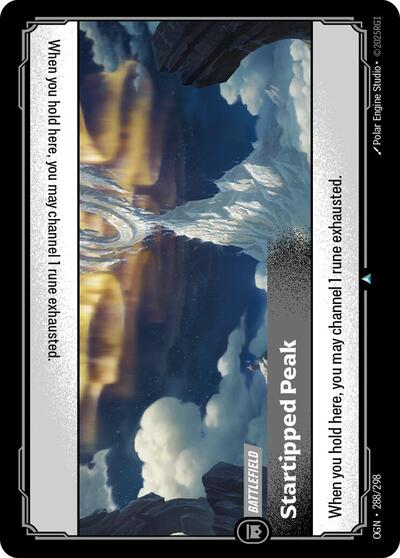 Startipped Peak (Origins) Near Mint Foil
