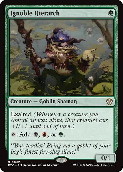 Ignoble Hierarch (Commander: Lorwyn Eclipsed) Near Mint