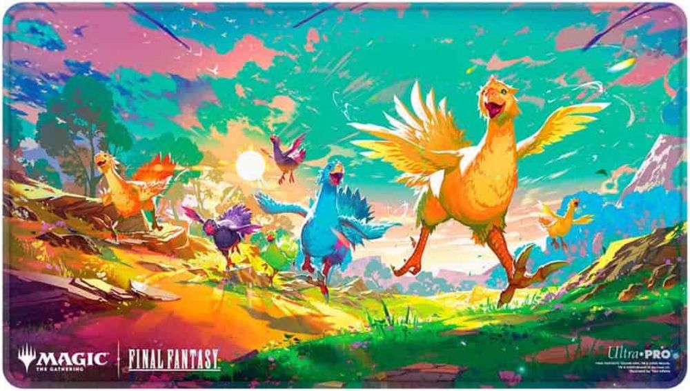 FINAL FANTASY Playmat for Magic: The Gathering - Running Chocobos