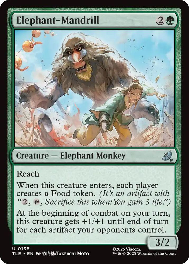 Elephant-Mandrill