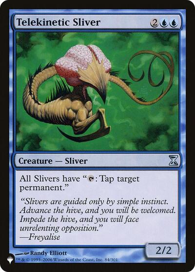 Telekinetic Sliver (The List) Near Mint