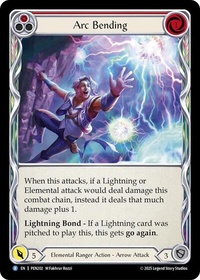 Arc Bending (Red) (Compendium of Rathe) Near Mint