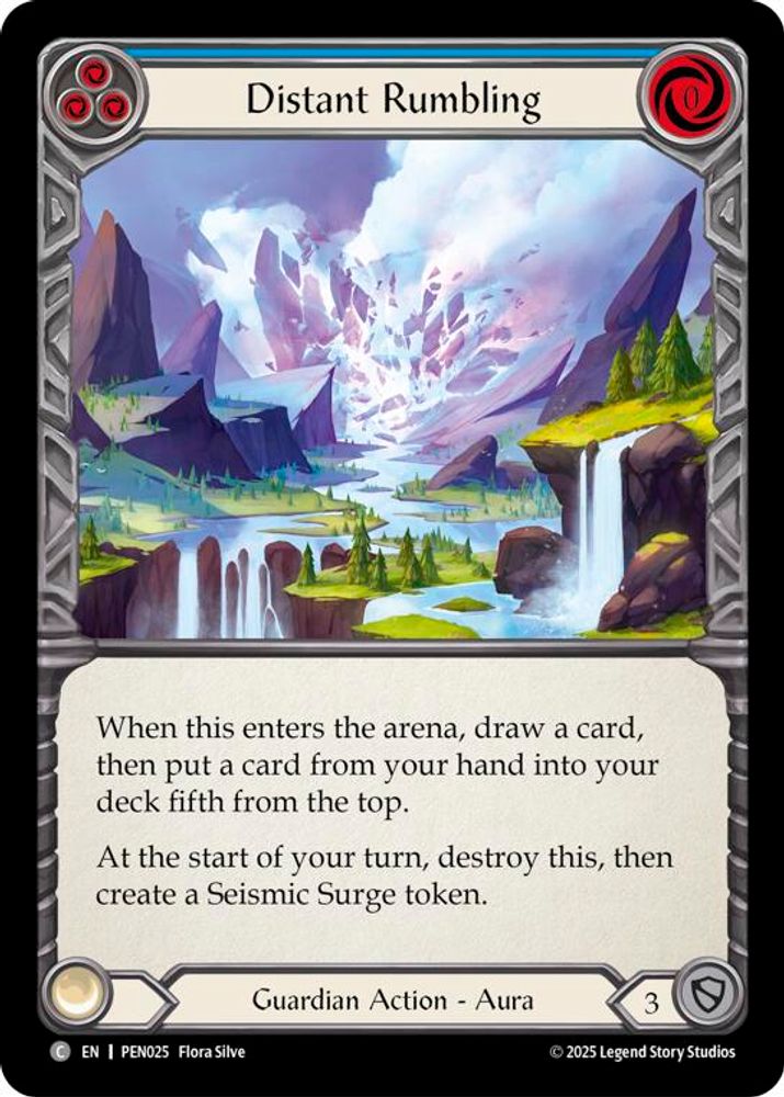 Distant Rumbling (Blue)