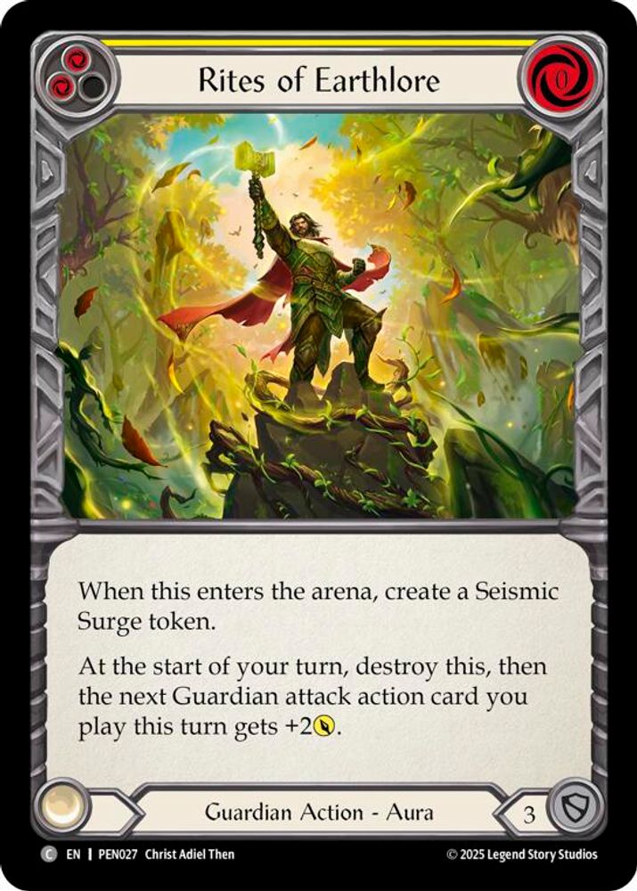 Rites Of Earthlore (Yellow)