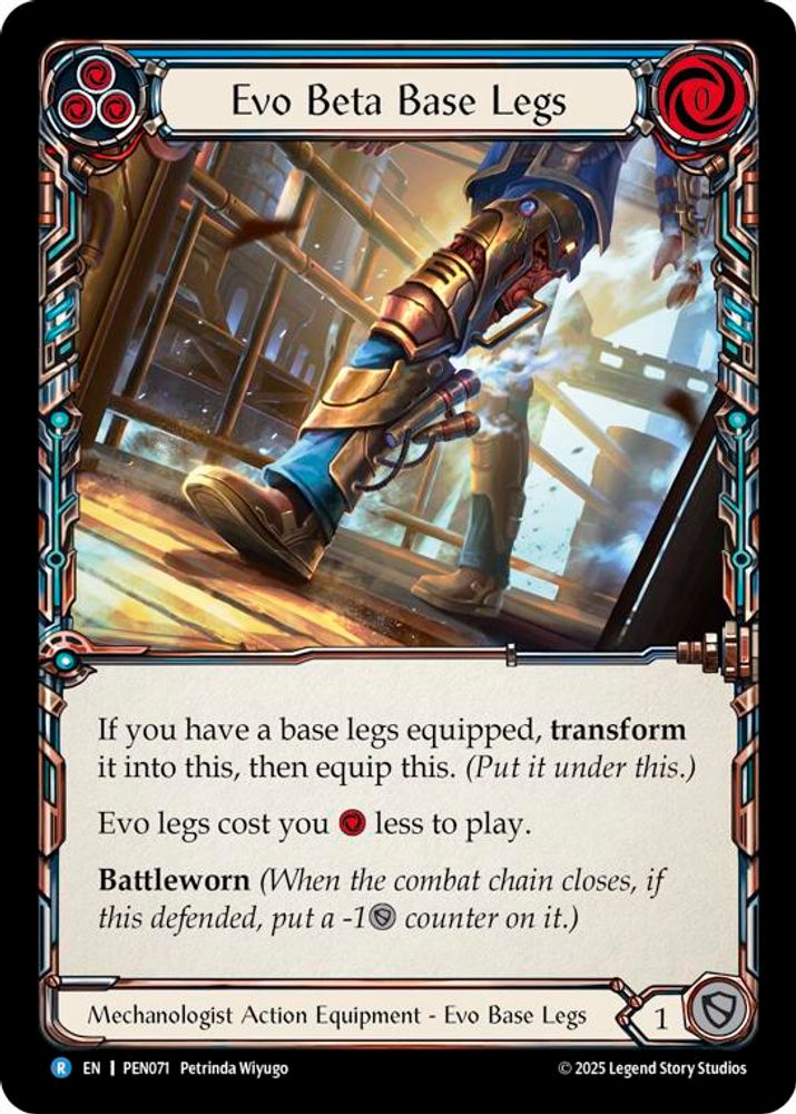 Evo Beta Base Legs (Blue)