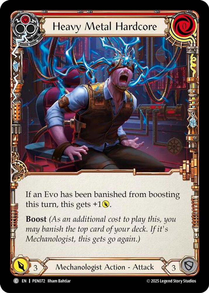 Heavy Metal Hardcore (Red)