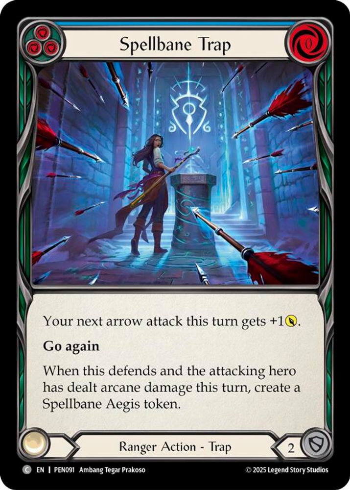 Spellbane Trap (Blue)