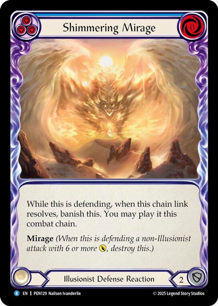 Shimmering Mirage (Blue)