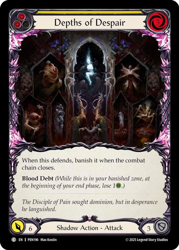 Depths Of Despair (Yellow)