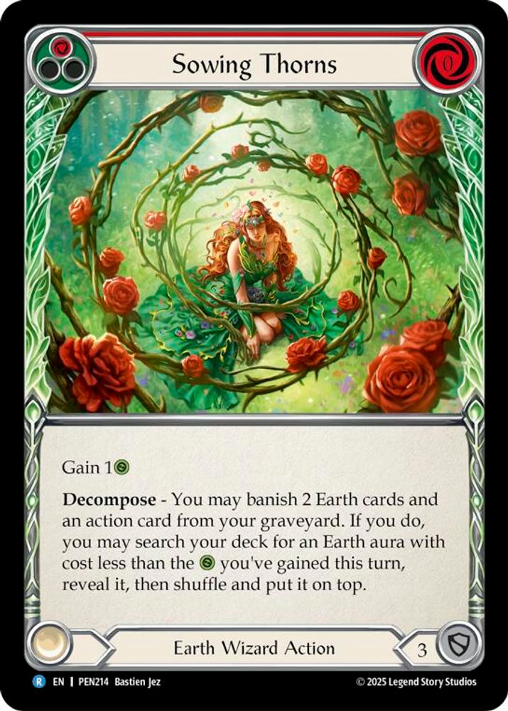 Sowing Thorns (Red)