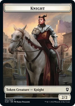 Knight Token (Commander Legends: Battle for Baldur's Gate) Near Mint