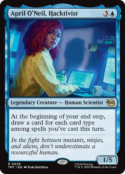 April O'Neil, Hacktivist (Teenage Mutant Ninja Turtles) Near Mint