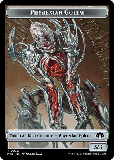 Phyrexian Golem Token (Modern Horizons 3) Near Mint