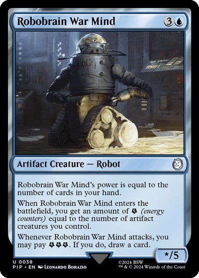 Robobrain War Mind (Universes Beyond: Fallout) Near Mint