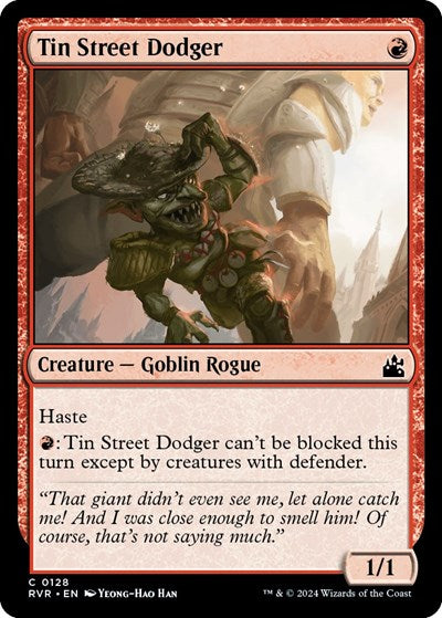Tin Street Dodger (Ravnica Remastered) Near Mint Foil