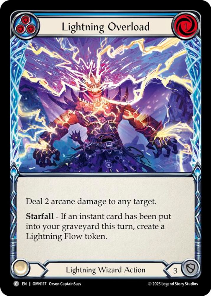 Lightning Overload (Blue)