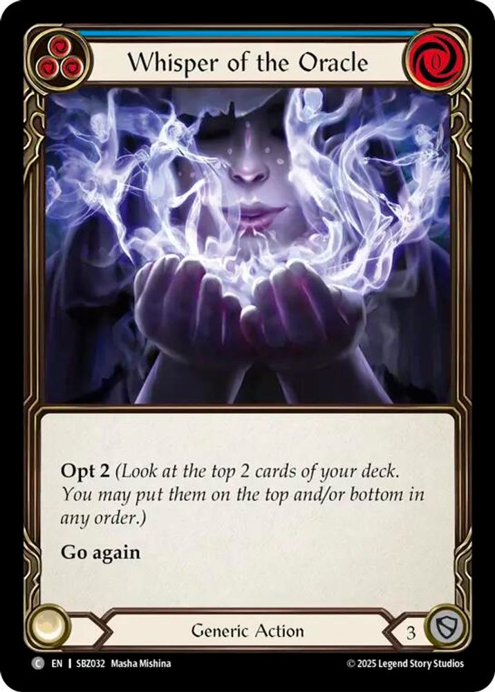 Whisper of the Oracle (Blue)