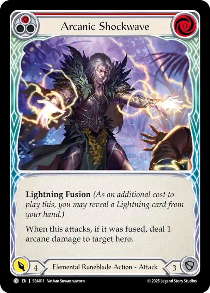 Arcanic Shockwave (Red)