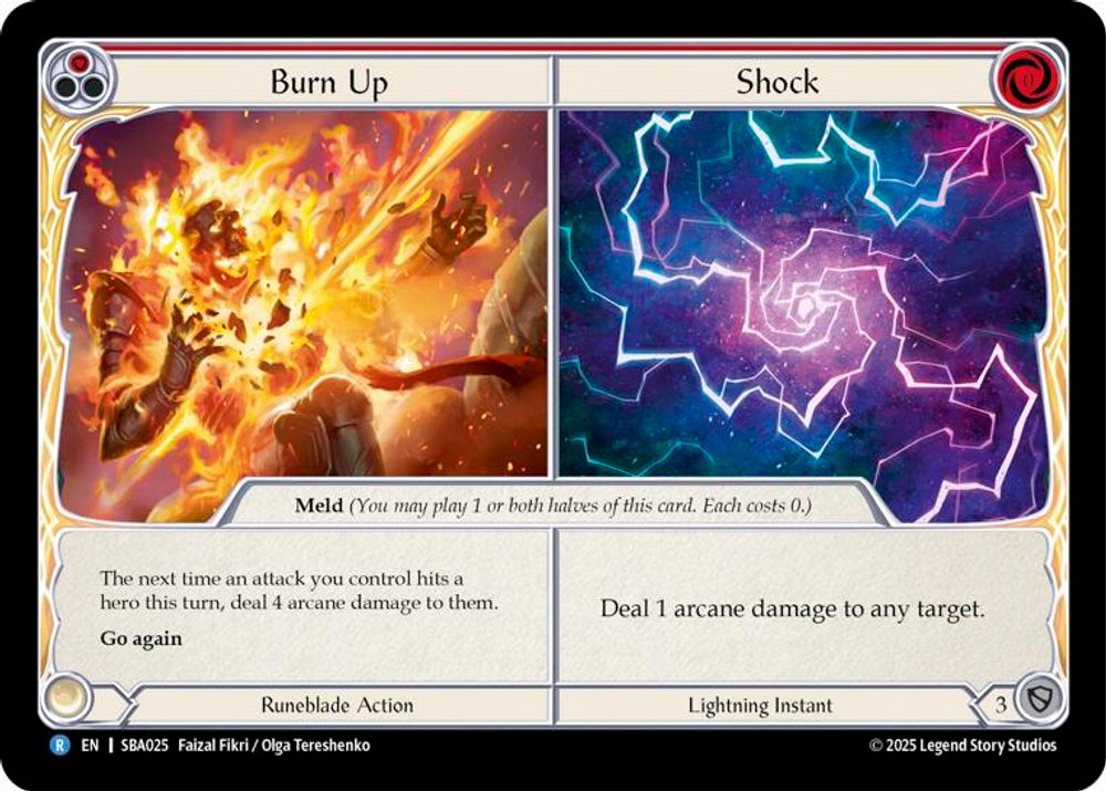 Burn Up // Shock