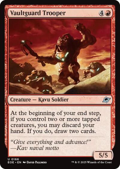 Vaultguard Trooper (Edge of Eternities) Near Mint Foil