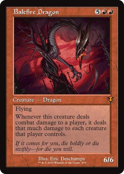 Balefire Dragon (Retro Frame) (Innistrad Remastered) Near Mint