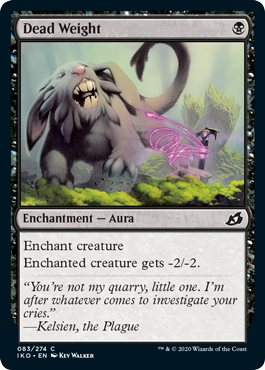 Dead Weight (Ikoria: Lair of Behemoths) Near Mint Foil