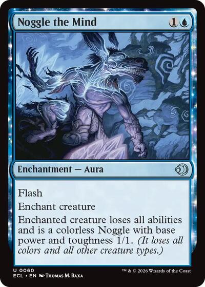 Noggle the Mind (Lorwyn Eclipsed) Light Play Foil