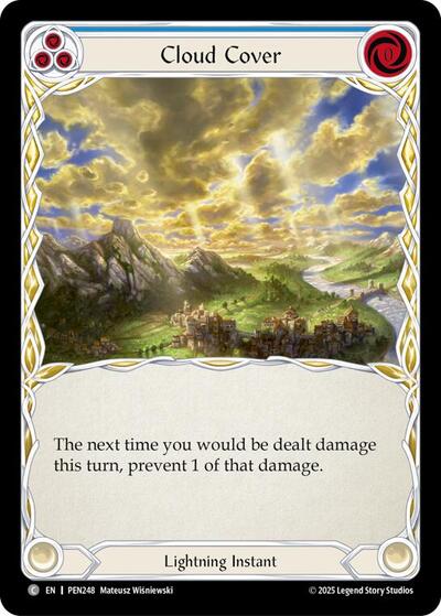 Cloud Cover (Blue) (Compendium of Rathe) Near Mint Foil