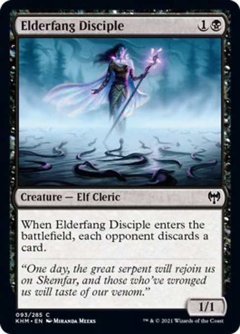 Elderfang Disciple (Kaldheim) Near Mint