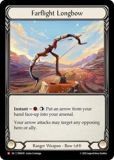 Farflight Longbow (Compendium of Rathe) Near Mint
