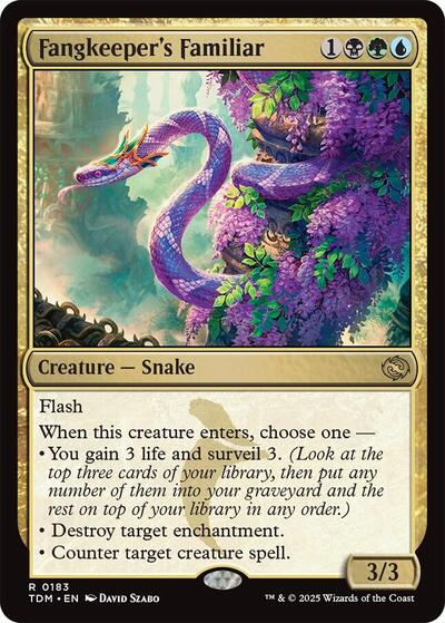 Fangkeeper's Familiar (Tarkir: Dragonstorm) Near Mint