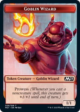 Goblin Wizard Token (Core Set 2021) Near Mint