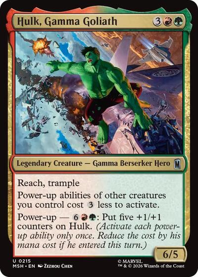 Hulk, Gamma Goliath (Marvel Super Heroes) Near Mint