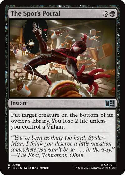 The Spot's Portal (Commander: Marvel Super Heroes) Near Mint Foil