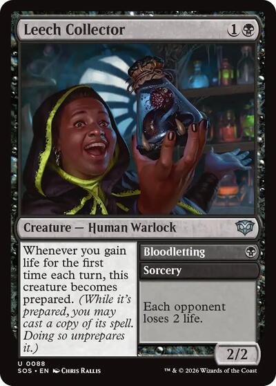Leech Collector (Secrets of Strixhaven) Near Mint Foil