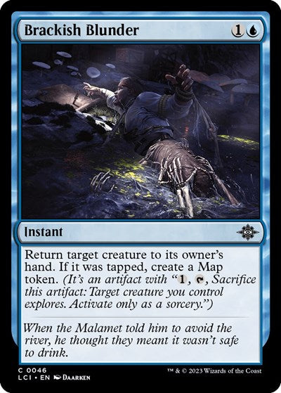 Brackish Blunder (The Lost Caverns of Ixalan) Near Mint