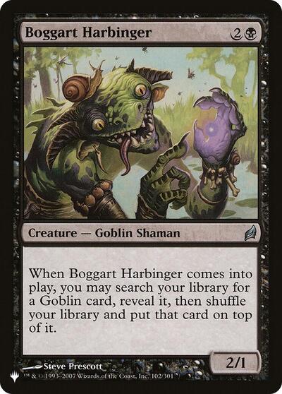 Boggart Harbinger (The List) Near Mint