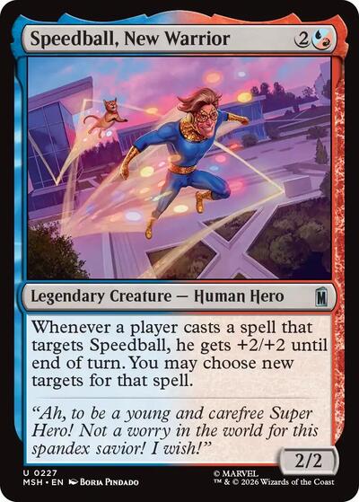 Speedball, New Warrior (Marvel Super Heroes) Near Mint