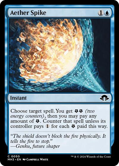 Aether Spike (Modern Horizons 3) Near Mint Foil