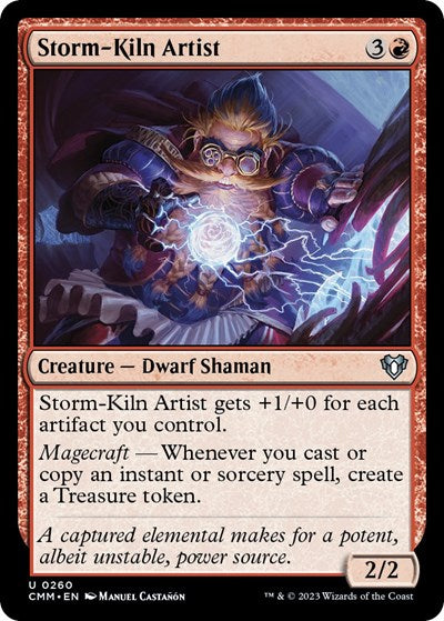 Storm-Kiln Artist (Commander Masters) Near Mint