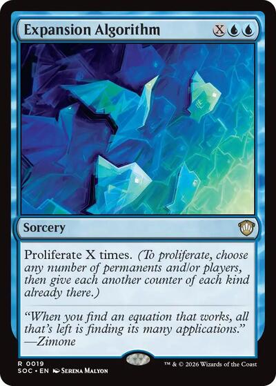 Expansion Algorithm (Commander: Secrets of Strixhaven) Near Mint