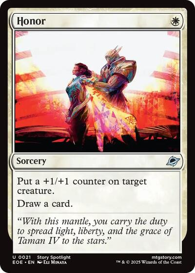 Honor (Edge of Eternities) Near Mint Foil