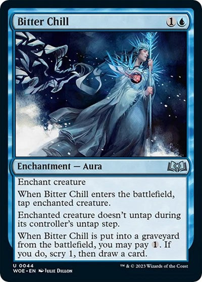Bitter Chill (Wilds of Eldraine) Near Mint Foil