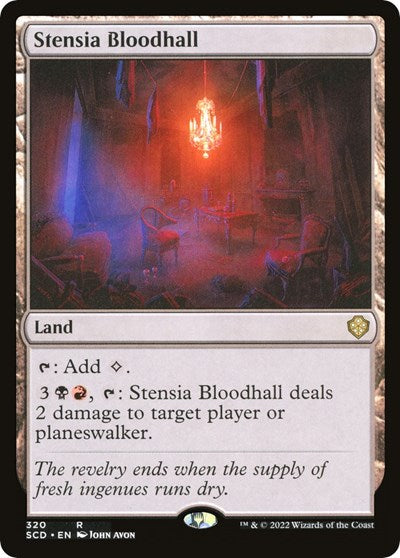 Stensia Bloodhall (Commander 2022 Starter Decks) Near Mint