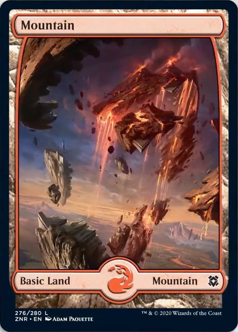 Mountain (276) (Zendikar Rising) Near Mint