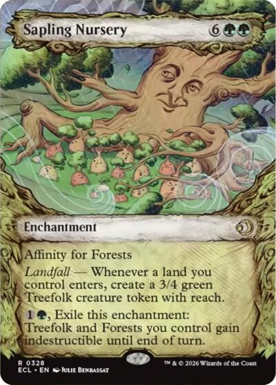 Sapling Nursery (Showcase) (Lorwyn Eclipsed) Near Mint