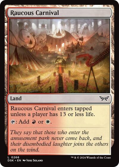 Raucous Carnival (Duskmourn: House of Horror) Near Mint Foil