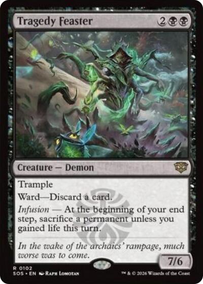 Tragedy Feaster (Secrets of Strixhaven) Near Mint Foil